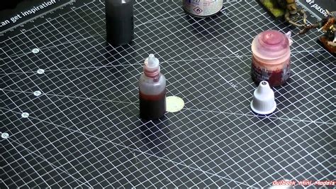 make blood with acrylic paint